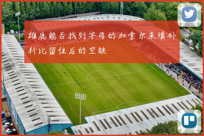 雄鹿能否找到字母的加索尔来填补科比留住后的空缺